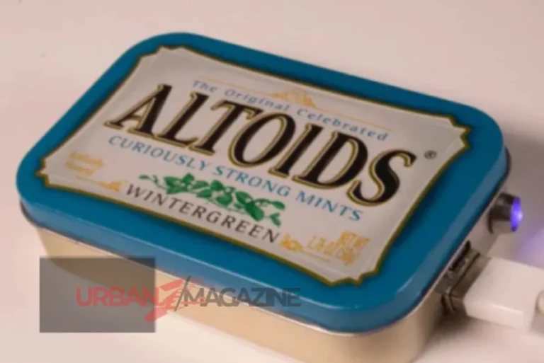 Randall holding an Altoids tin, pondering why did randall ask to buy altoids.